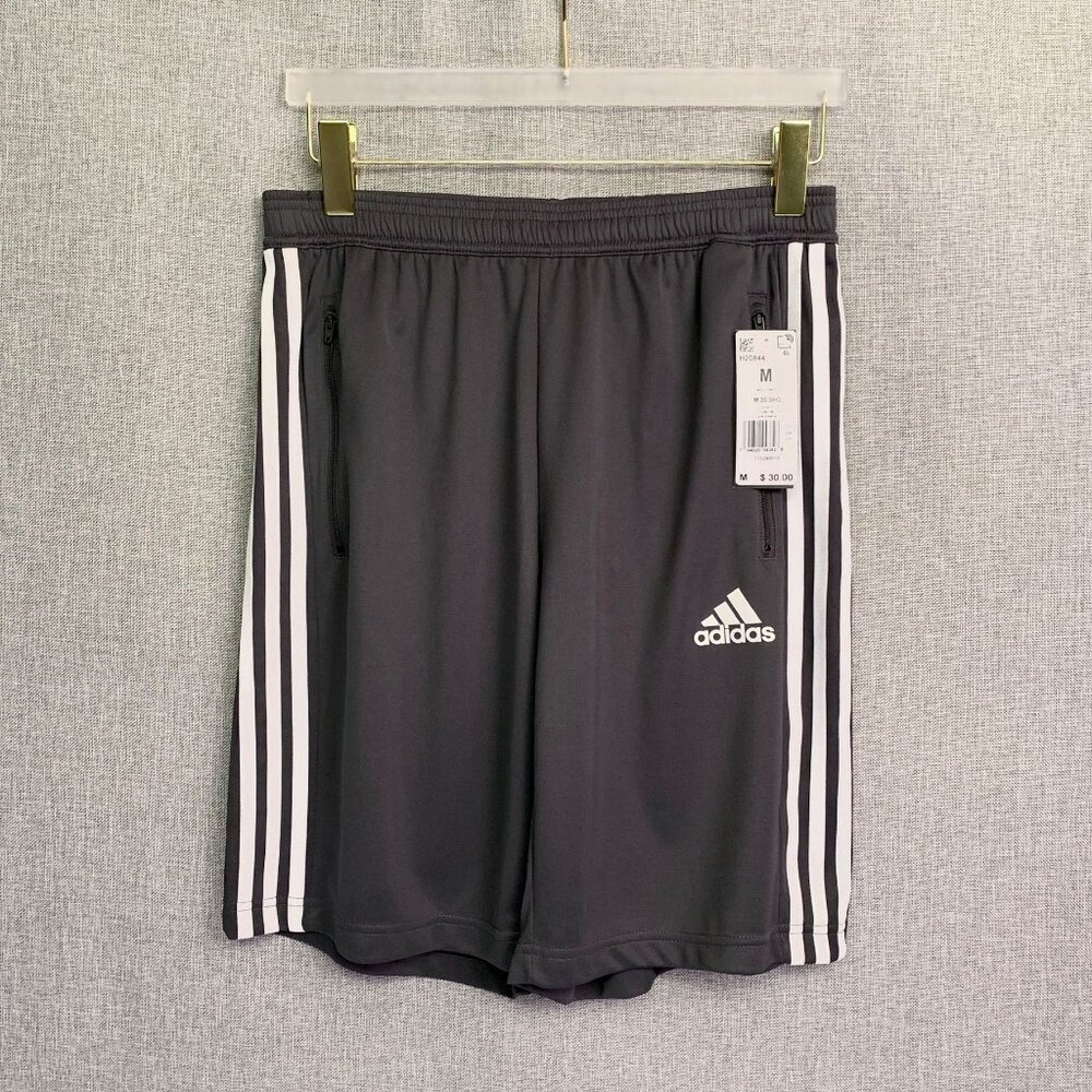 Adidas Men's Medium Gray D2M Shorts NWT's